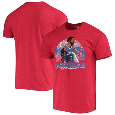 Shop 47 Paul George Red La Clippers Player Graphic T-shirt