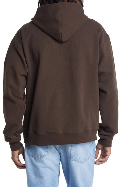 Shop Museum Of Peace And Quiet Campus Pullover Hoodie In Brown