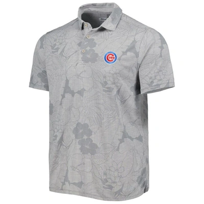 Shop Tommy Bahama Gray Chicago Cubs Blooms Polo
