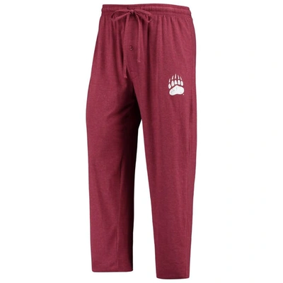 Shop Concepts Sport Maroon/heathered Charcoal Montana Grizzlies Meter Long Sleeve T-shirt & Pants Sleep S