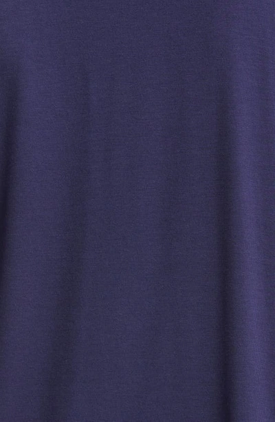 Nordstrom Moonlight Eco Long Sleeve Stretch Modal Short Pajamas In Navy Peacoat