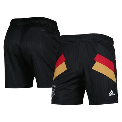 Shop Adidas Originals Adidas Black Germany National Team Icon Shorts