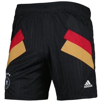 Shop Adidas Originals Adidas Black Germany National Team Icon Shorts