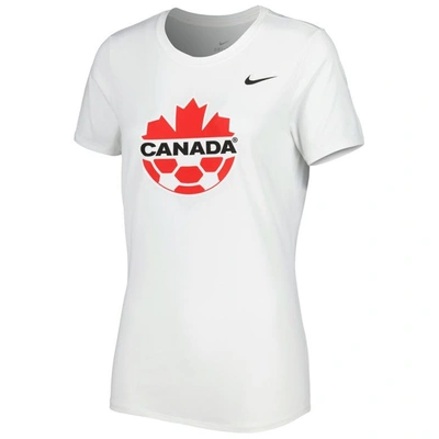Shop Nike White Canada Soccer Legend Performance T-shirt