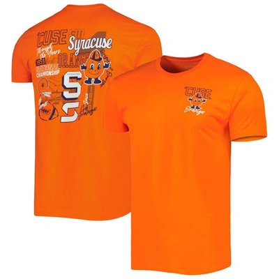 Shop Image One Orange Syracuse Orange Vintage Through The Years Two-hit T-shirt