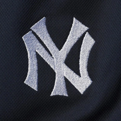 Shop Profile Navy New York Yankees Big & Tall Mesh Shorts
