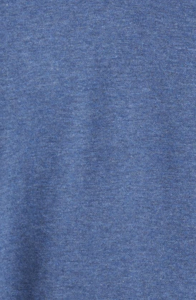 Tommy Bahama Flip Coast Abaco Reversible Jacquard Sweatshirt In Blue Note Heather