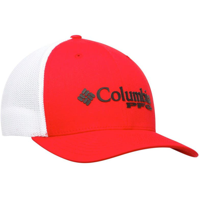 Shop Columbia Red Georgia Bulldogs Collegiate Pfg Flex Hat