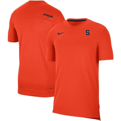 Shop Nike Orange Syracuse Orange 2022 Coaches Uv Performance T-shirt