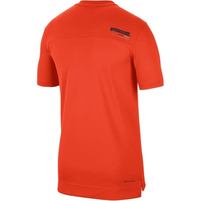 Shop Nike Orange Syracuse Orange 2022 Coaches Uv Performance T-shirt