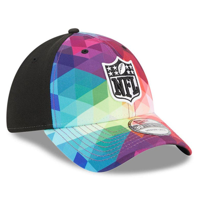 Shop New Era Pink 2023 Nfl Crucial Catch 39thirty Flex Hat