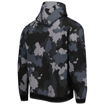 Shop The Wild Collective Black Seattle Seahawks Camo Pullover Hoodie