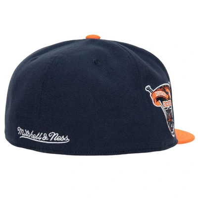 Shop Mitchell & Ness Navy/orange Detroit Tigers Bases Loaded Fitted Hat