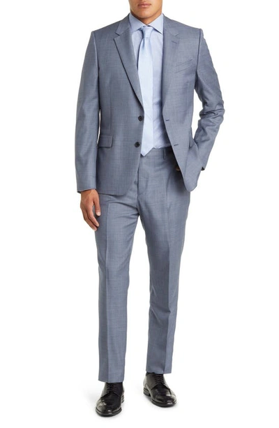Shop Paul Smith Tailored Fit Wool Suit In Blues