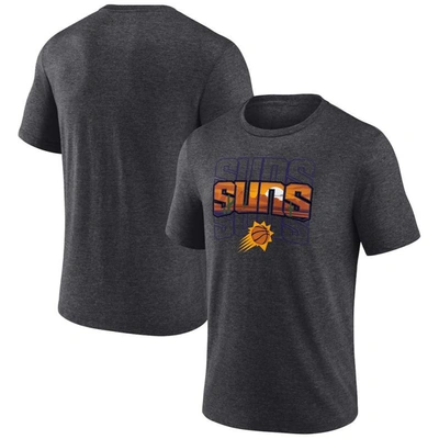 Shop Fanatics Branded Charcoal Phoenix Suns Hometown Originals Announcer Tri-blend T-shirt