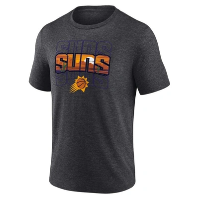 Shop Fanatics Branded Charcoal Phoenix Suns Hometown Originals Announcer Tri-blend T-shirt
