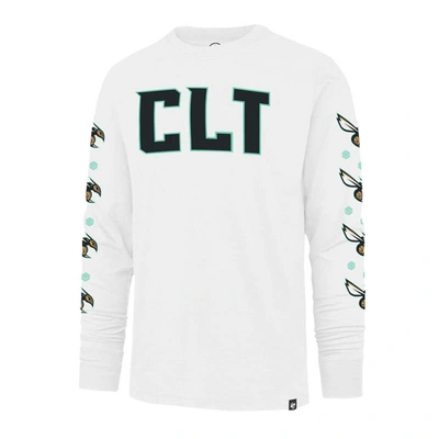 Shop 47 ' White Charlotte Hornets City Edition Downtown Franklin Long Sleeve T-shirt