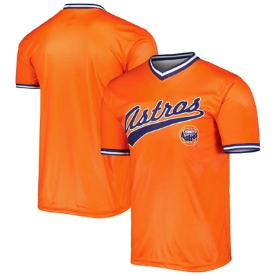 Shop Stitches Orange Houston Astros Cooperstown Collection Team Jersey