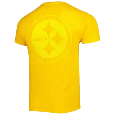 Shop 47 ' Gold Pittsburgh Steelers Fast Track Tonal Highlight T-shirt
