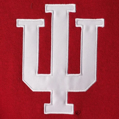 Shop Stadium Athletic Crimson Indiana Hoosiers Team Big Logo Pullover Hoodie
