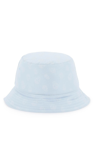 Shop Alexander Mcqueen Skull Bucket Hat Women In Blue
