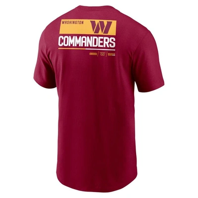 Shop Nike Burgundy Washington Commanders Team Incline T-shirt
