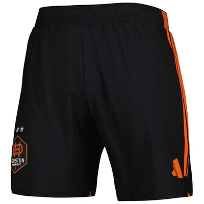 Shop Adidas Originals Adidas Black Houston Dynamo Fc 2023 Away Aeroready Authentic Shorts