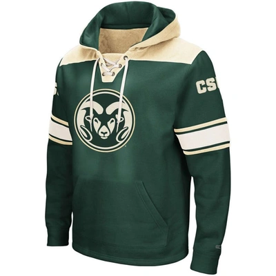 Shop Colosseum Green Colorado State Rams 2.0 Lace-up Pullover Hoodie