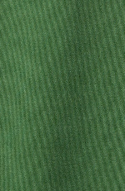 Shop Moncler Genius Logo Cotton Graphic T-shirt In Green
