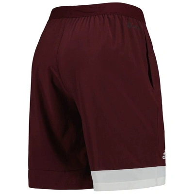 Shop Adidas Originals Adidas Maroon Mississippi State Bulldogs Aeroready Training Shorts