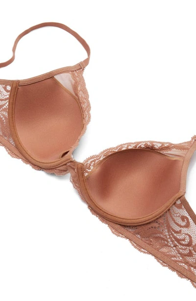 Shop Natori Feathers Underwire Contour Bra In Glow