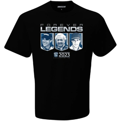 Shop Checkered Flag Black Nascar Hall Of Fame Class Of 2023 Inductee T-shirt