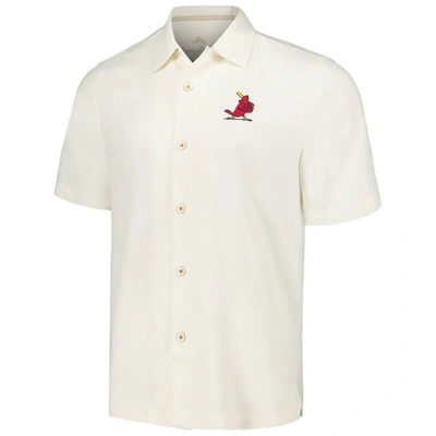Shop Tommy Bahama White St. Louis Cardinals Sport Tropic Isles Camp Button-up Shirt