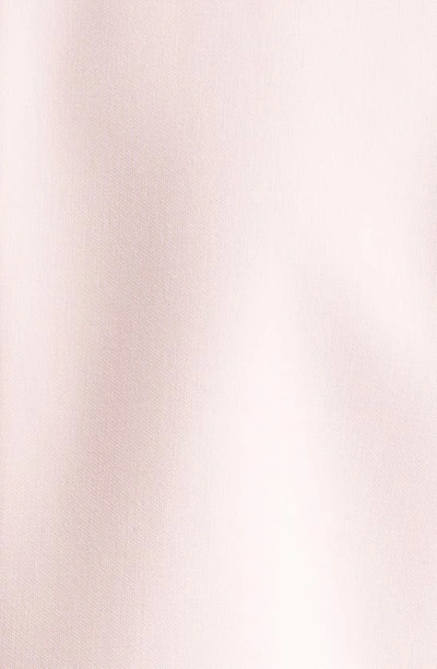 Likely Marullo Feather Trim Long Sleeve Dress In Rose Shadow