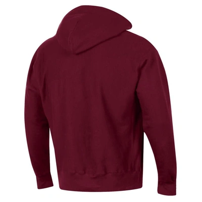 Shop Champion Maroon North Carolina Central Eagles Tall Arch Pullover Hoodie