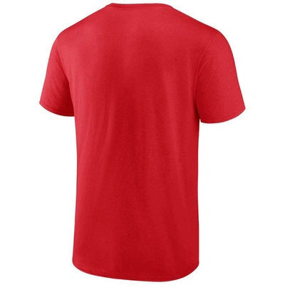 Shop Fanatics Branded Red St. Louis Cardinals 2022 Nl Central Division Champions Locker Room T-shirt