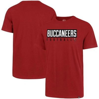 Shop 47 ' Red Tampa Bay Buccaneers Dub Major Super Rival T-shirt