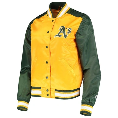 Shop Starter Gold Oakland Athletics The Legend Full-snap Jacket