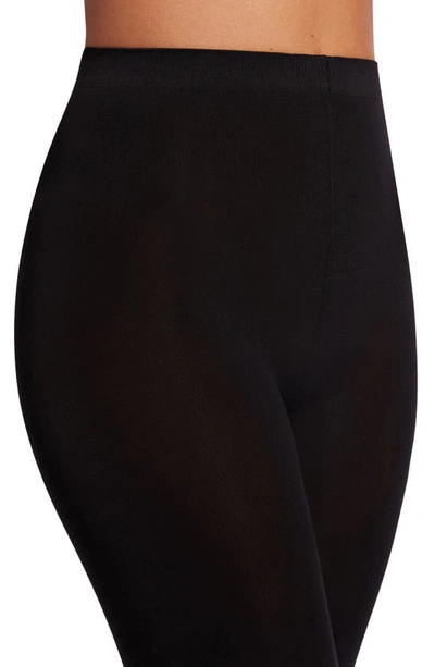 Shop Wolford Matte Opaque Tights In Black