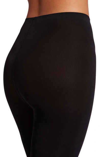 Shop Wolford Matte Opaque Tights In Black