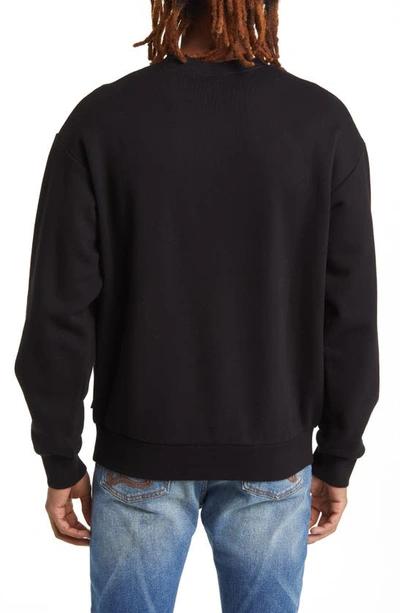Shop Icecream Skateshake Embellished Cotton Graphic Sweatshirt In Black