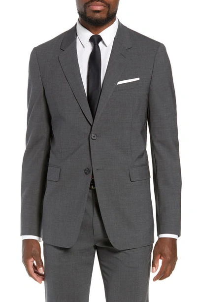 Theory New Tailor Chambers Suit Jacket In Medium Charcoal