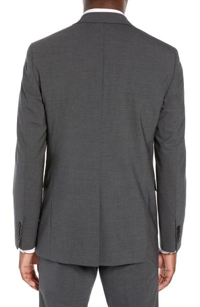 Theory New Tailor Chambers Suit Jacket In Medium Charcoal