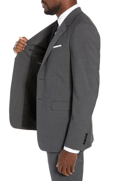 Theory New Tailor Chambers Suit Jacket In Medium Charcoal
