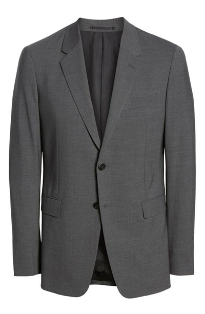 Theory New Tailor Chambers Suit Jacket In Medium Charcoal