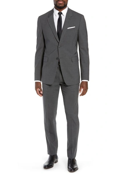 Theory New Tailor Chambers Suit Jacket In Medium Charcoal