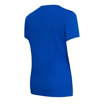 Shop Concepts Sport Royal/black Los Angeles Dodgers Arctic T-shirt & Flannel Pants Sleep Set