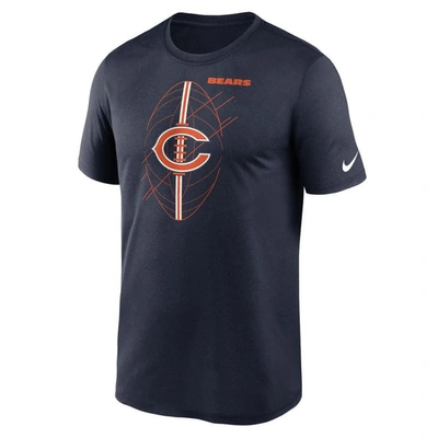 Shop Nike Navy Chicago Bears Legend Icon Performance T-shirt