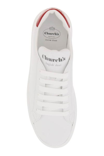 Shop Church's Leather Sneakers Women In White