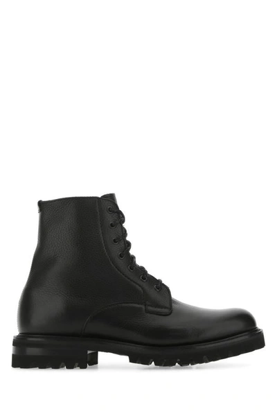 Shop Church's Man Black Leather Coalport 2 Ankle Boots